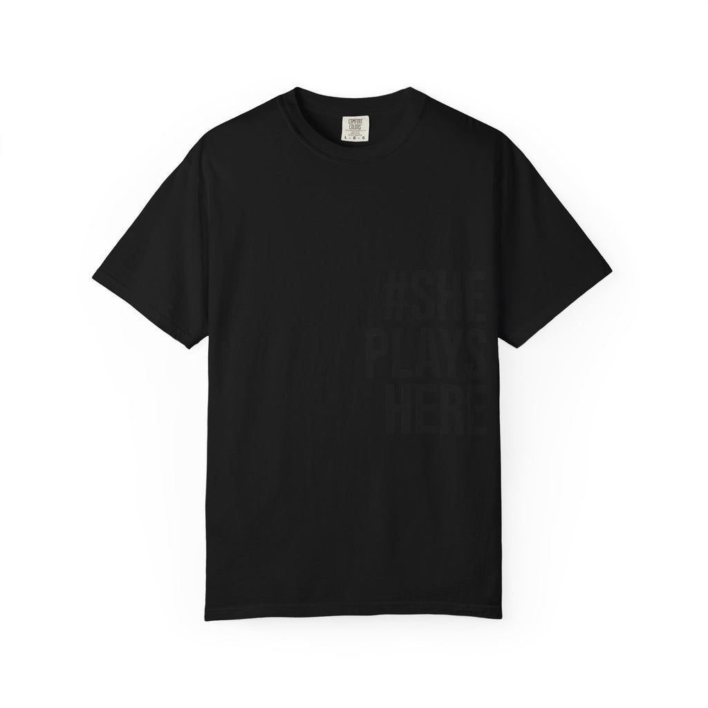T-Shirt #ShePlaysHere