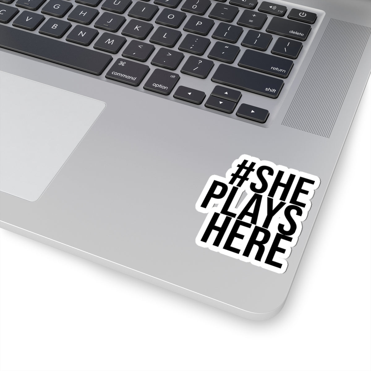 Rep #ShePlayHere Stickers