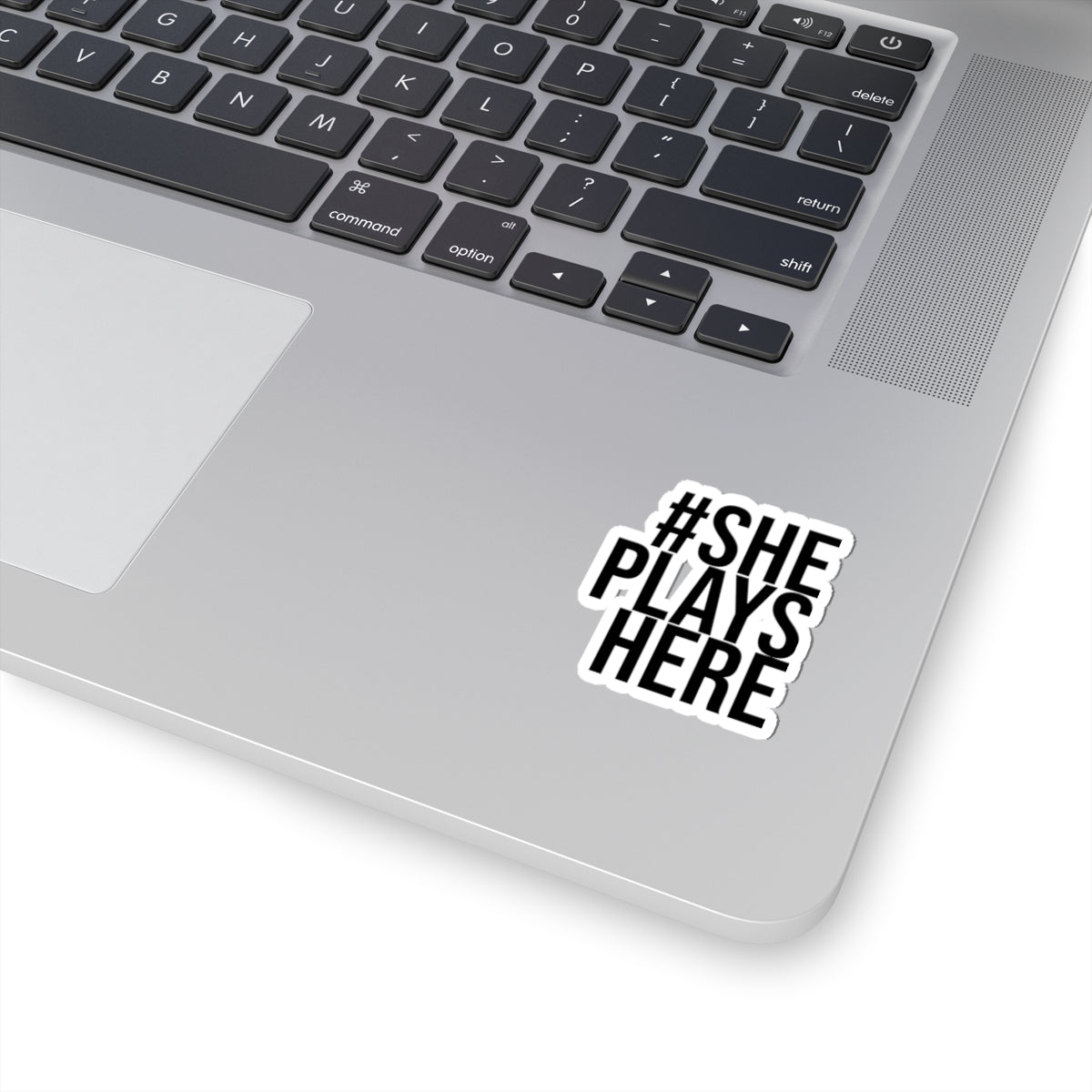 Rep #ShePlayHere Stickers