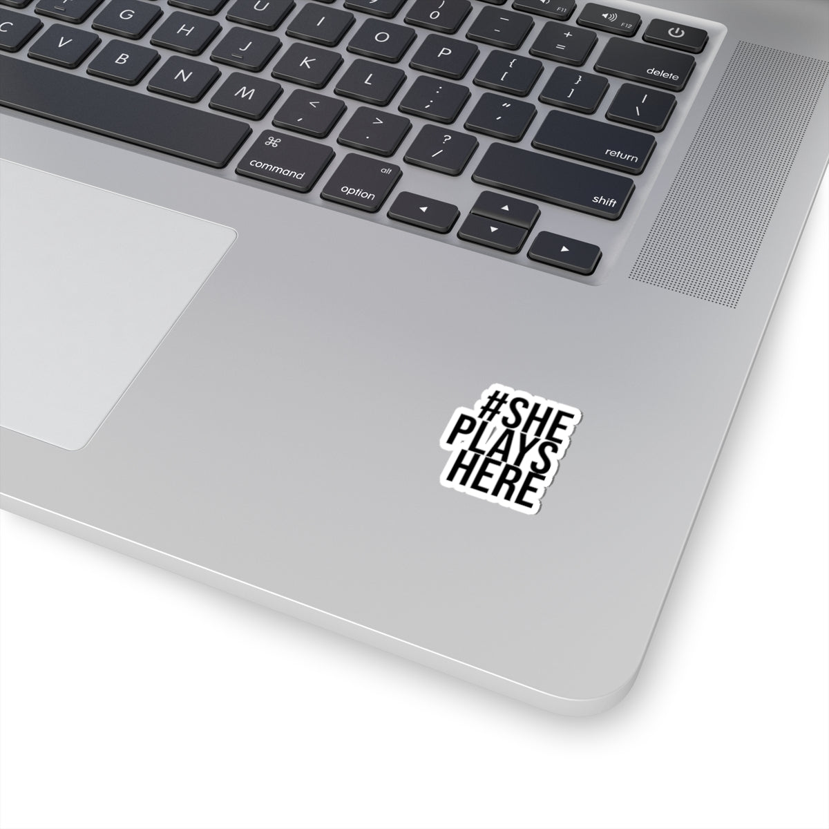 Rep #ShePlayHere Stickers